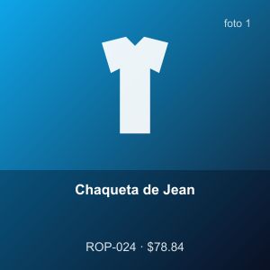Chaqueta de Jean